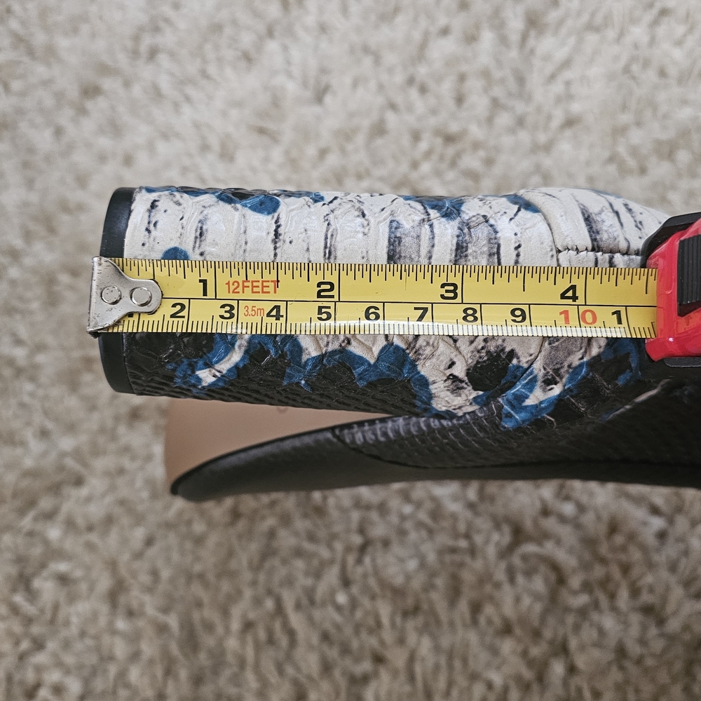 Gianni Bini Blue and White Women's Boots - Picture 5 of 5